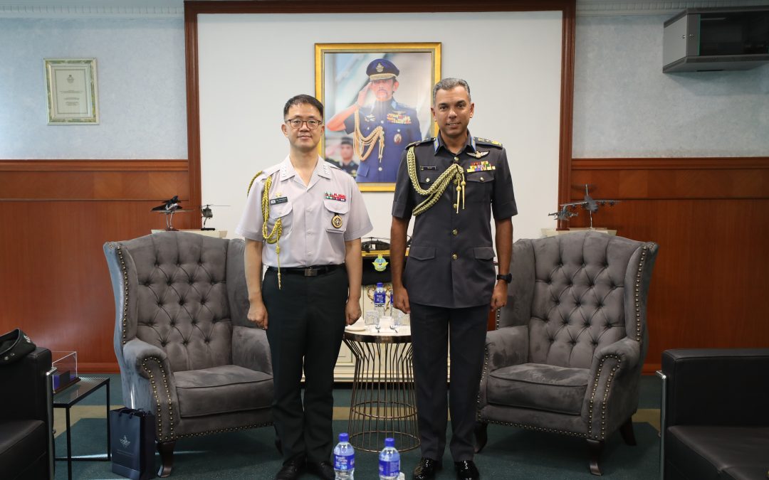 RBAirF COMMANDER RECEIVES A COURTESY CALL FROM DEFENCE ATTACHÉ OF THE REPUBLIC OF KOREA ACCREDITED TO BRUNEI DARUSSALAM