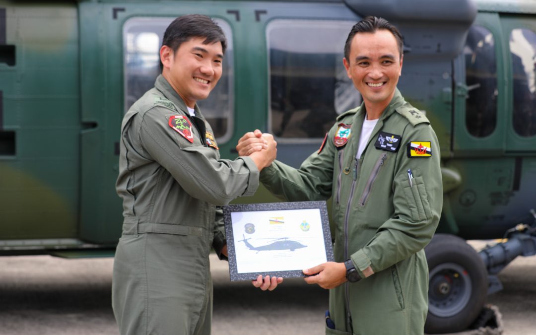 INTERACTION PROGRAM BETWEEN RBAirF AND HELICOPTER DETACHMENT TEAM, RSAF