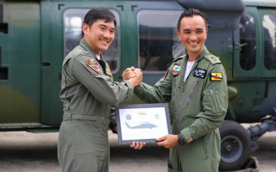 INTERACTION PROGRAM BETWEEN RBAirF AND HELICOPTER DETACHMENT TEAM, RSAF