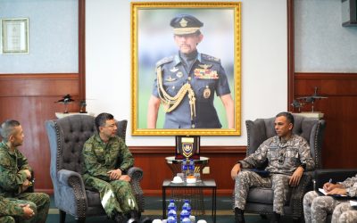 CHIEF OF AIR FORCE, REPUBLIC OF SINGAPORE AIR FORCE (RSAF) VISIT TO RBAirF IN CONJUCTION WITH THE INAUGURATION OF RBAirF-RSAF AIR WORKING GROUP