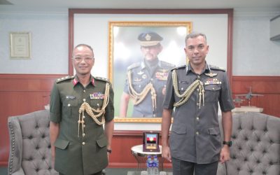 RBAirF COMMANDER RECEIVES INTRODUCTORY CALL FROM NEW MALAYSIA DEFENCE ADVISER