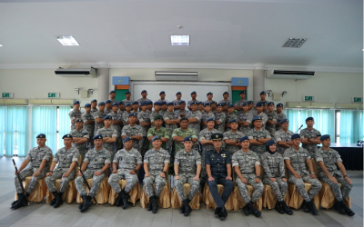CLOSING CEREMONY FOR THE CLASS 3 ‘IVECO CONVERSION’ DRIVING COURSE 2/2022 AND BASIC BASE DEFENCE COURSE 1/2022