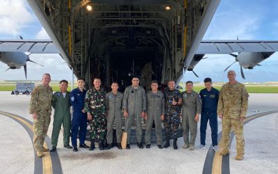 15 SQUADRON, NO. 1 WING PERSONNEL ATTEND OPERATION CHRISTMAS DROP 2022, ANDERSEN AIRFORCE BASE, GUAM