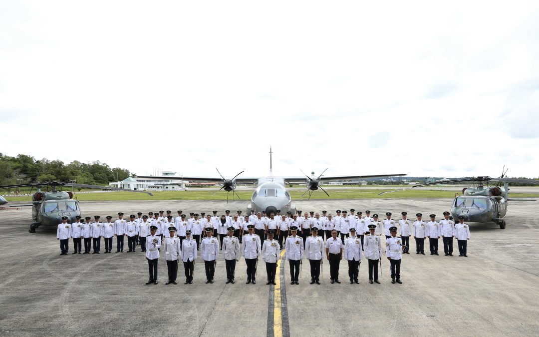 HANDOVER TAKEOVER CEREMONY OF THE COMMANDING OFFICER NO. 5 WING, RBAirF.