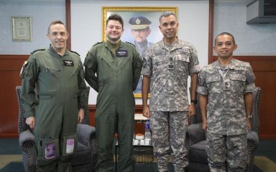 RBAirF WELCOMES NEW BRITISH LOAN SERVICE OFFICER