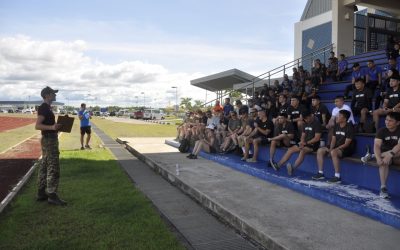 RBAirF PARTICIPATES IN NO. 1563 FLIGHT RAF SPORTS INTERACTION