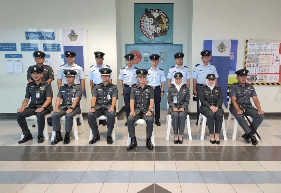 PROMOTION CEREMONY FOR 06 JUNIOR NON-COMMISSIONED OFFICERS OF THE NO. 4 WING
