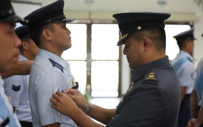 PROMOTION CEREMONY FOR 15 SENIOR NON-COMMISSIONED OFFICERS OF THE RBAirF SUPPORT GROUP