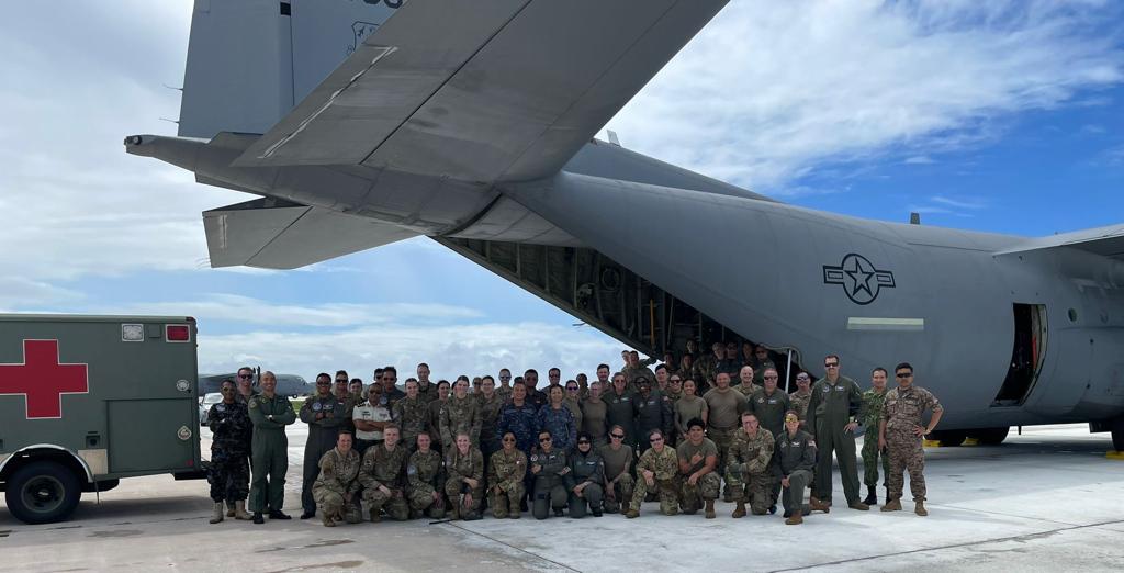 RBAirF OFFICERS ATTENDS INTERNATIONAL OBSERVER PROGRAMME FOR THE COPE NORTH 23 EXERCISE AT GUAM