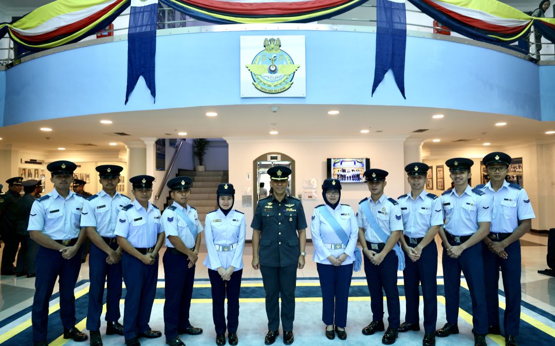 PROMOTION CEREMONY FOR 10 PERSONNEL OF RBAirF HEADQUARTERS