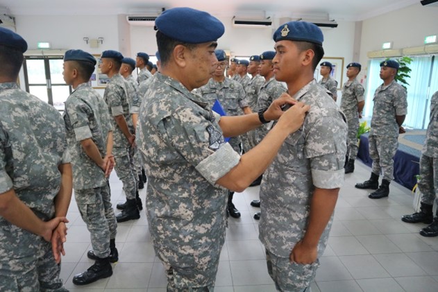 CLOSING CEREMONY FOR BASIC AIR DEFENCE COURSE SERIAL 2 2022/2023