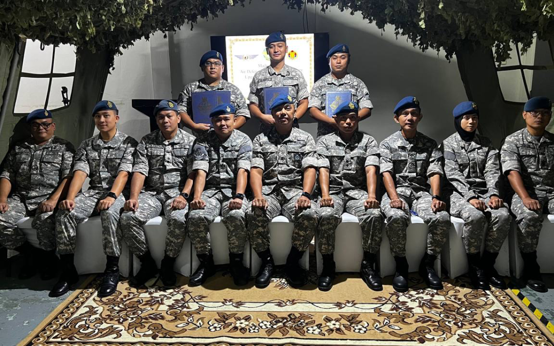 CLOSING CEREMONY OF AIR DEFENCE TECHNICIAN UPGRADING COURSE SERIAL 07/2023