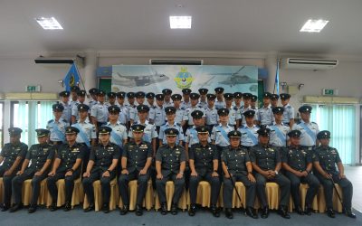 PROMOTION CEREMONY FOR SENIOR AND JUNIOR NON-COMMISSIONED OFFICERS OF NO.2 WING, ROYAL BRUNEL AIR FORCE