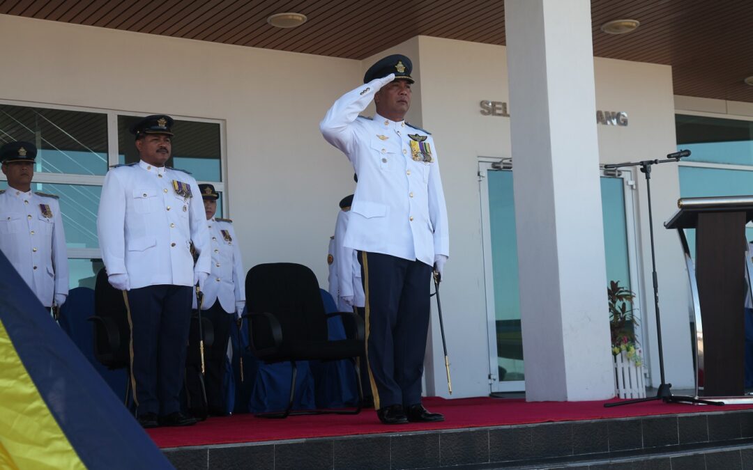 UPACARA SERAH TERIMA TUGAS PEGAWAI PEMERINTAH NO.4 WING