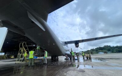 PREPARATION OF RBAIRF AIRCRAFTS FOR RBAF 62ND ANNIVERSARY – NO. 5 WING PERSPECTIVE
