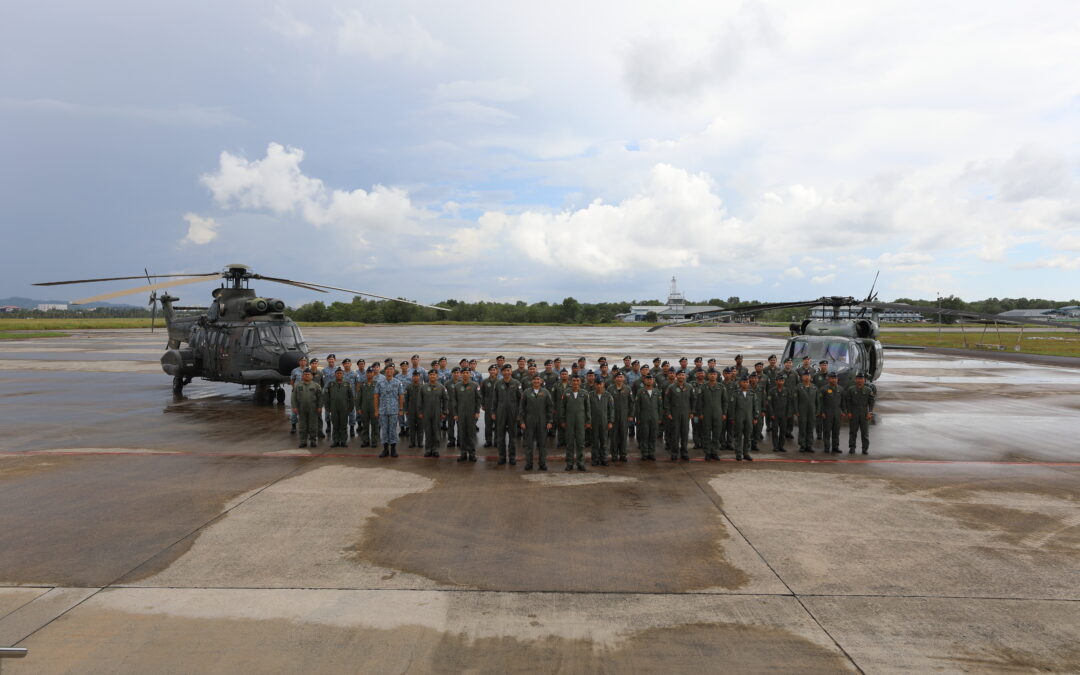 FAREWELL EVENT FOR BRUNEI HELICOPTER DETACHMENT TEAM, REPUBLIC OF SINGAPORE AIR FORCE