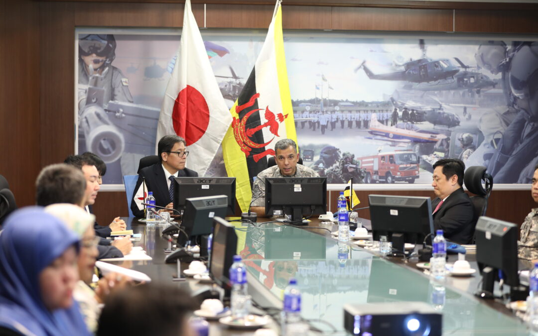 RBAirF RECEIVED WORKING VISIT BY VICE-MINISTER FOR INTERNATIONAL AFFAIRS, MINISTRY OF DEFENCE, JAPAN