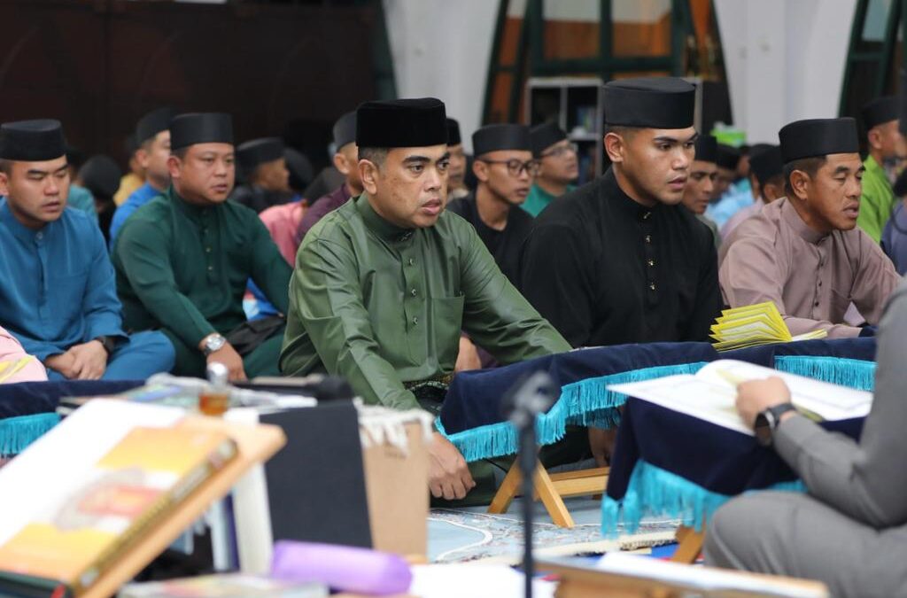 THANKSGIVING CEREMONY IN CONJUNCTION WITH THE 77th BIRTHDAY CELEBRATION OF HIS MAJESTY SULTAN HAJI HASSANAL BOLKIAH MUI’ZZADDIN WADDAULAH, SULTAN YANG DI-PERTUAN NEGARA BRUNEI DARUSSALAM