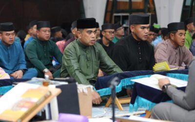 THANKSGIVING CEREMONY IN CONJUNCTION WITH THE 77th BIRTHDAY CELEBRATION OF HIS MAJESTY SULTAN HAJI HASSANAL BOLKIAH MUI’ZZADDIN WADDAULAH, SULTAN YANG DI-PERTUAN NEGARA BRUNEI DARUSSALAM