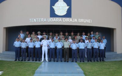 COMMAND AND STAFF COLLEGE 7th COURSE VISIT TO ROYAL BRUNEI AIR FORCE