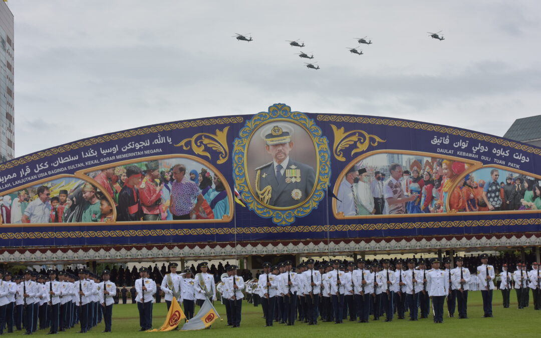 RBAirF PARTICIPATES IN THE GRAND PARADE FOR HIS MAJESTY’S 77TH BIRTHDAY CELEBRATION