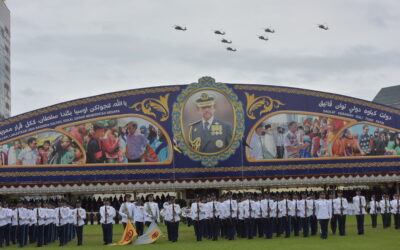 RBAirF PARTICIPATES IN THE GRAND PARADE FOR HIS MAJESTY’S 77TH BIRTHDAY CELEBRATION