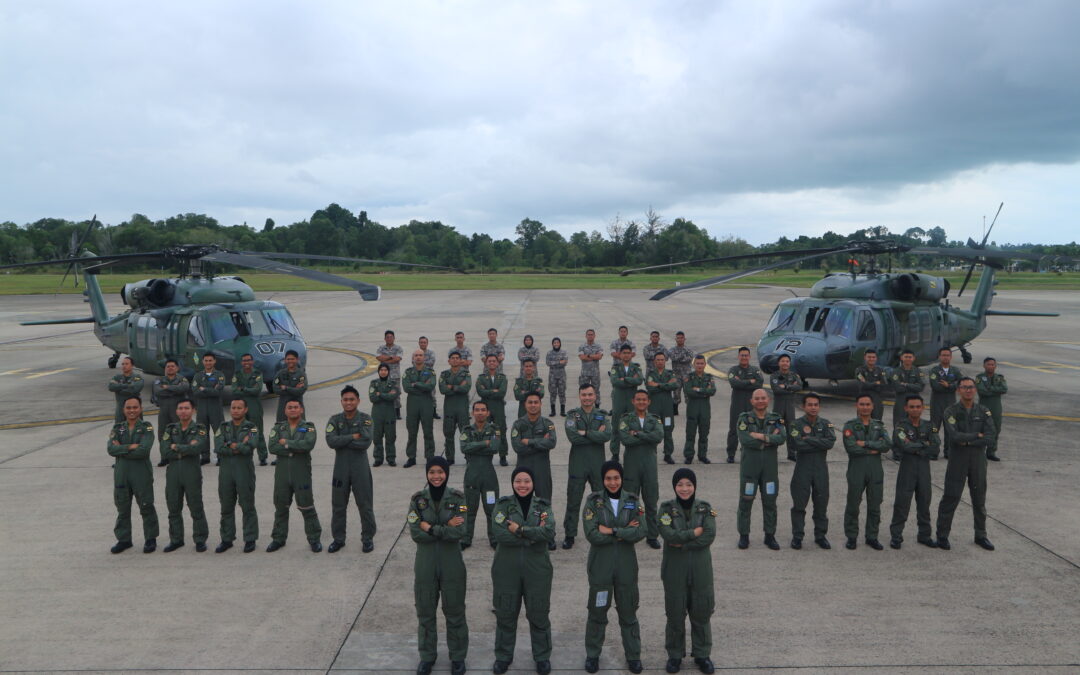 BEHIND THE SCENES OF THE SUCCESSFUL FLYPAST FORMATION IN CONJUNCTION WITH HIS MAJESTY’S 77TH BIRTHDAY GRAND PARADE