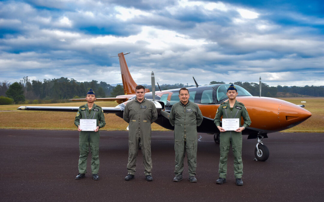 RBAirF STUDENT PILOTS COMPLETE MULTI ENGINE PILOT COURSE