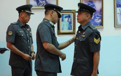 PROMOTION CEREMONY FOR SENIOR AND JUNIOR NON-COMMISSIONED OFFICERS OF RBAirF HEADQUARTERS