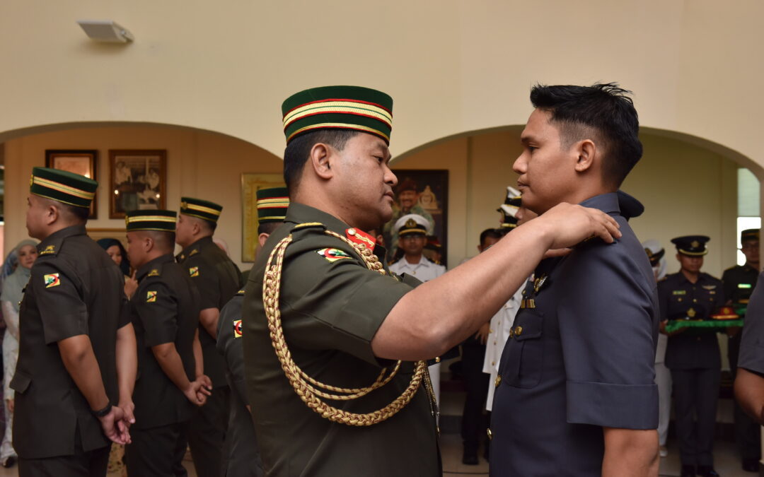 PROMOTION CEREMONY FOR 13 RBAirF OFFICERS