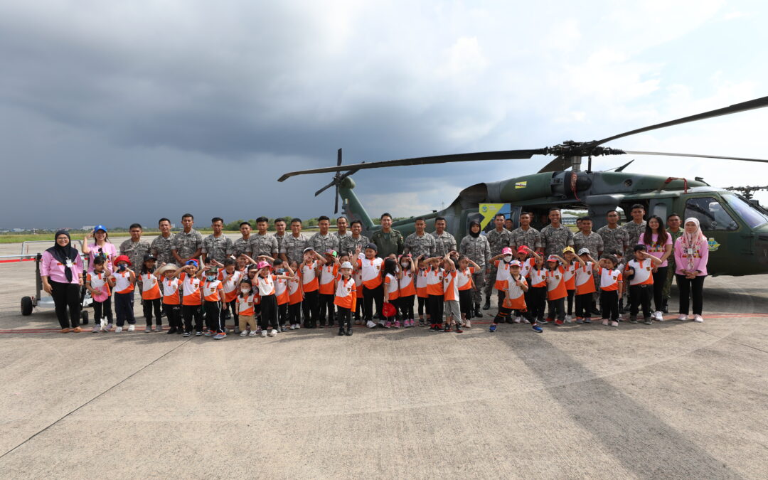 KINDERGARTEN 2 OF ST. GEORGE SCHOOL VISIT TO RBAirF