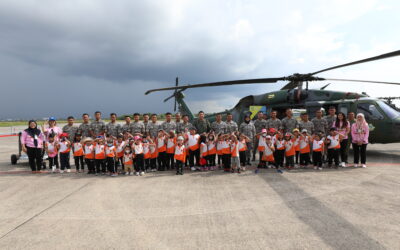 KINDERGARTEN 2 OF ST. GEORGE SCHOOL VISIT TO RBAirF