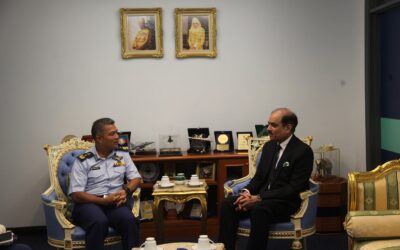 INTRODUCTORY CALL FROM THE HIGH COMMISSIONER OF THE REPUBLIC OF PAKISTAN TO COMMANDER OF THE ROYAL BRUNEI AIR FORCE