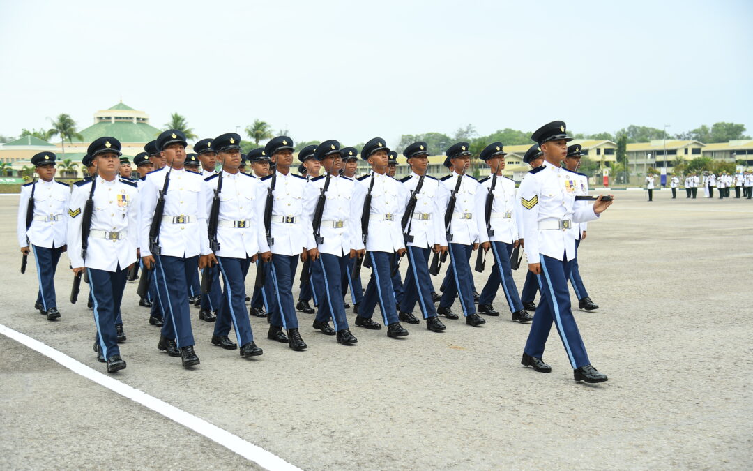 PASSING OUT PARADE CEREMONY FOR ROYAL BRUNEI ARMED FORCES MALE RECRUITS OF THE 171ST INTAKE
