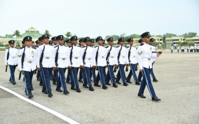 PASSING OUT PARADE CEREMONY FOR ROYAL BRUNEI ARMED FORCES MALE RECRUITS OF THE 171ST INTAKE