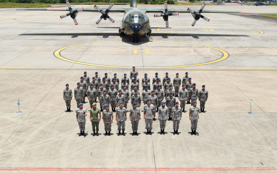 SENDING-OFF CEREMONY FOR EXERCISE AIRGUARD 27/23 PARTICIPANTS TO THE REPUBLIC OF SINGAPORE