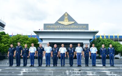 RBAirF OFFICERS PARTICIPATE IN INAUGURAL SENIOR & JUNIOR OFFICER ENGAGEMENT PROGRAMME (SJOEP) WITH ROYAL THAI AIR FORCE
