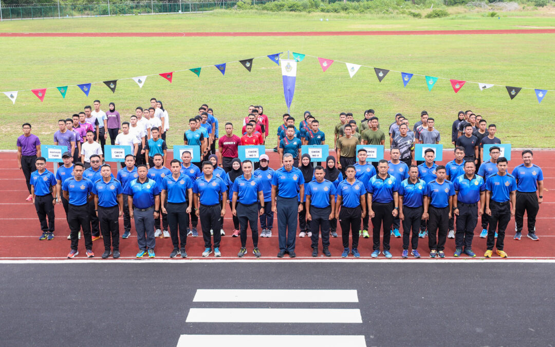 RBAirF CORPORAL CLUB HELD A SPORTS EVENT WITH THE RBAirF COMMANDER