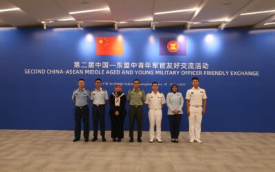RBAIRF OFFICERS PARTICIPATES IN THE SECOND CHINA-ASEAN MIDDLE AGED AND YOUNG MILITARY OFFICER FRIENDLY EXCHANGE PROGRAM