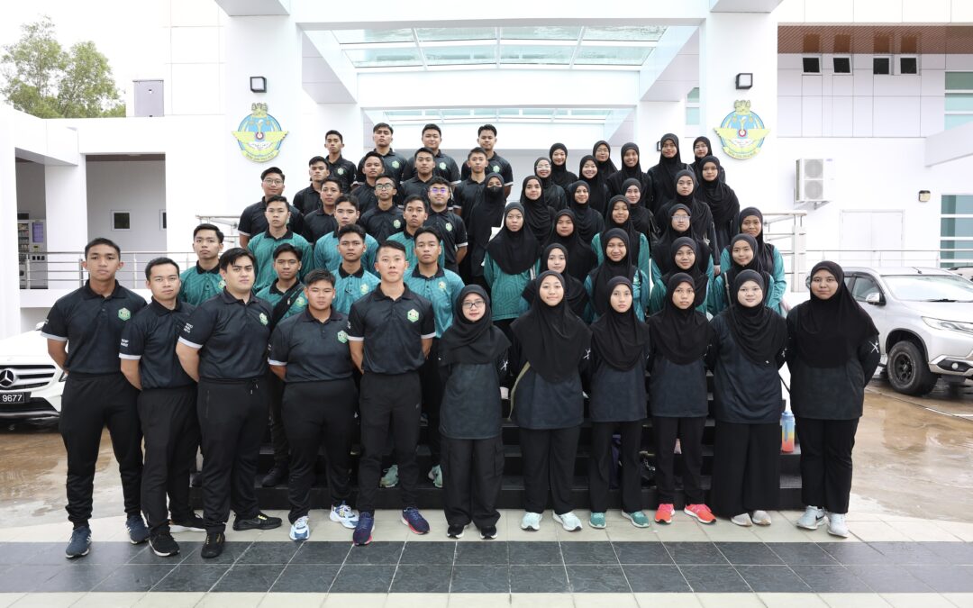MILITARY CADETS FROM SULTAN SHARIF ALI ISLAMIC UNIVERSITY VISIT TO RBAIRF