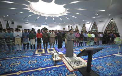 THE RBAirF HOLDS THE HAJAT PRAYER, THE RECITATION OF SURAH YASIN AND PRAYER TO SEEK PROTECTION AND SAFETY FOR THE PEOPLE AND COUNTRY OF PALESTINE