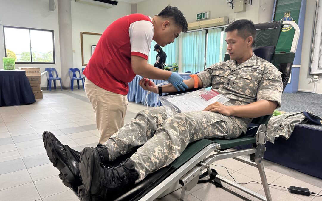 BLOOD DONATION IN CONJUNCTION WITH THE RBAF 62ND ANNIVERSARY