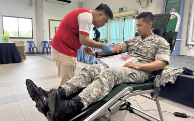 BLOOD DONATION IN CONJUNCTION WITH THE RBAF 62ND ANNIVERSARY
