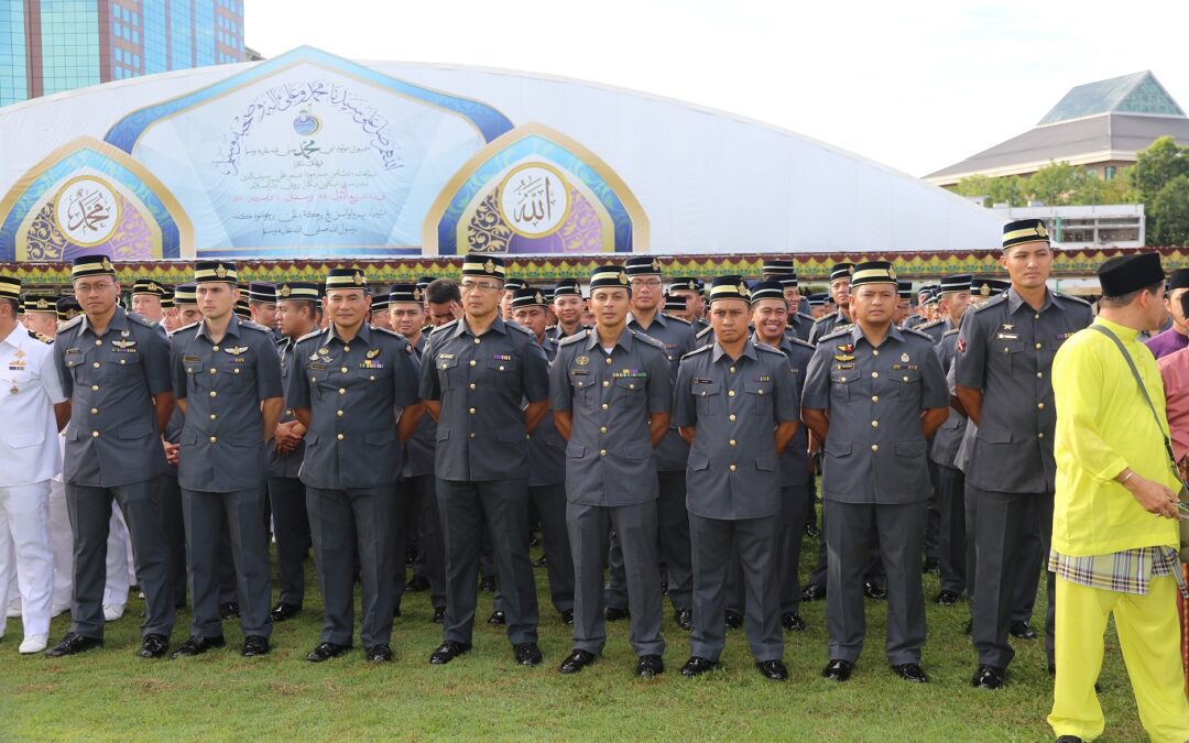 ROYAL BRUNEI AIR FORCE JOIN THE NATIONAL MAULIDUR RASUL CELEBRATION AND PROCESSION