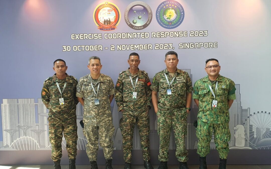 RBAirF OFFICER PARTICIPATES IN EXERCISE COORDINATED RESPONSE (EX COORES) TABLE TOP EXERCISE (TTX) 2023