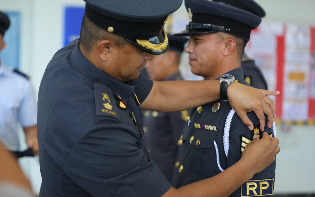 PROMOTION CEREMONY FOR SENIOR NON-COMMISSIONED OFFICERS OF SUPPORT GROUP RBAirF