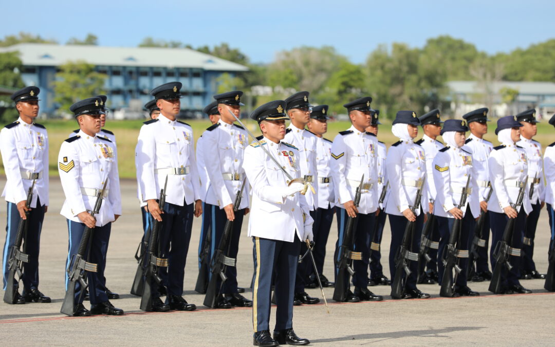 COMMANDING OFFICER’S PARADE FOR NO. 3 WING, OPERATIONS GROUP