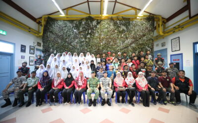 SEKOLAH UGAMA PELAMBAYAN BRUNEI I STUDENTS EDUCATIONAL VISIT TO 31 SQUADRON, RBAirF.