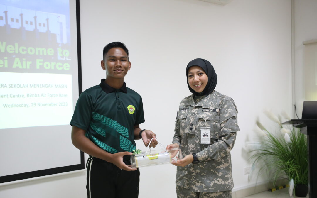 MILITARY CADETS OF MASIN SECONDARY SCHOOL EDUCATIONAL VISIT TO RBAirF