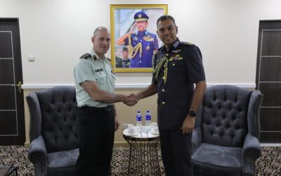 RBAirF COMMANDER RECEIVES FAREWELL AND INTRODUCTORY CALL FROM DEFENCE ATTACHÉ OF CANADA ACCREDITED TO BRUNEI DARUSSALAM